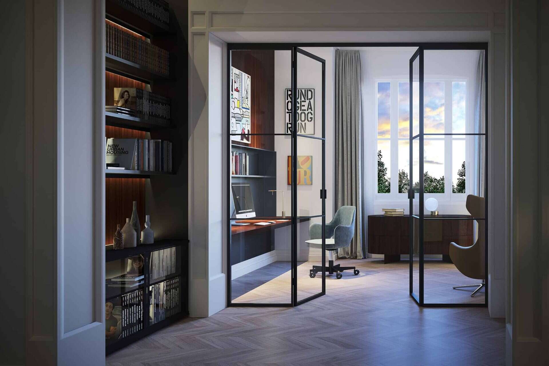 T&V Architects — T&V Architects Home-Office Regent's Park London