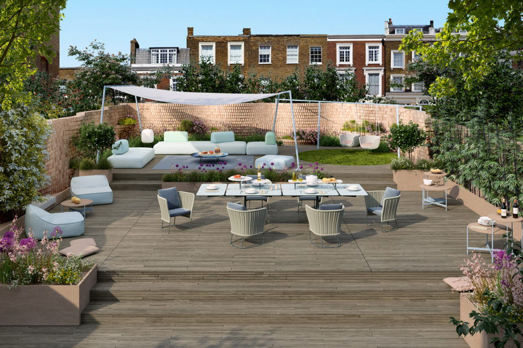 TV Architects Belgravia Garden Terrace Table
