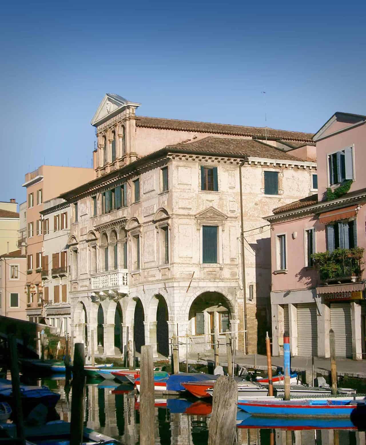 Lisatti Mascheroni Palace In Chioggia Near Venice