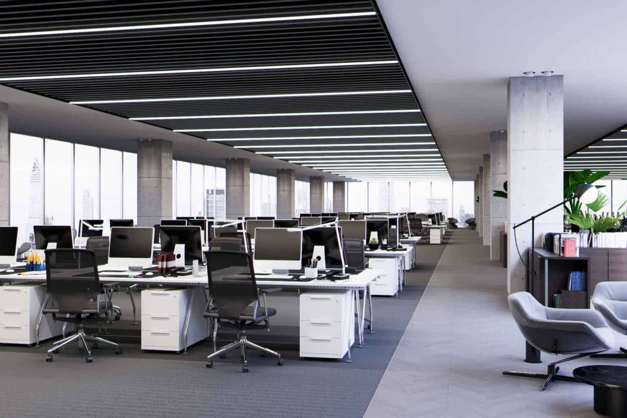 Desks In Office