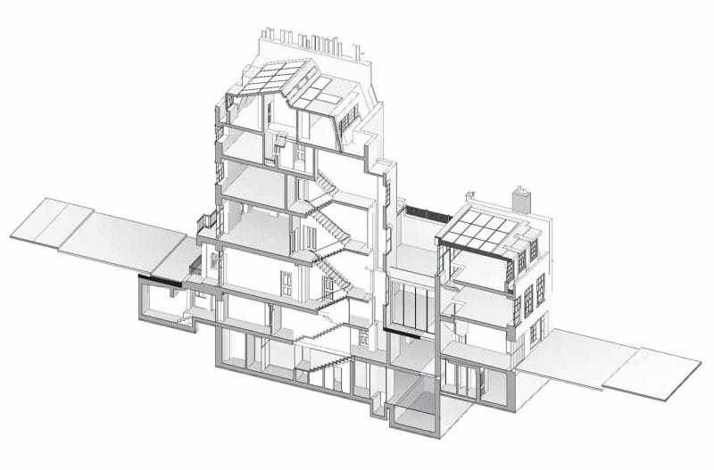 T&V Architects — Terraced-House-Belgravia